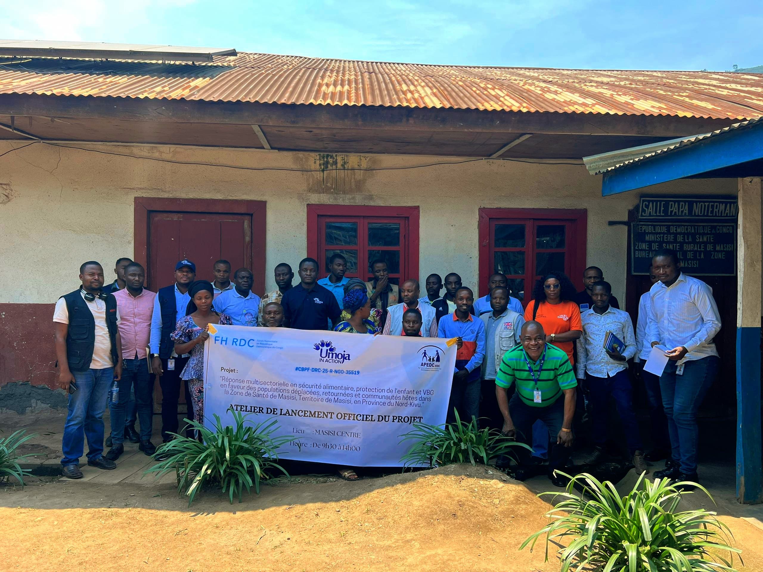 Lancement du projet multisectoriel  à MASISI  