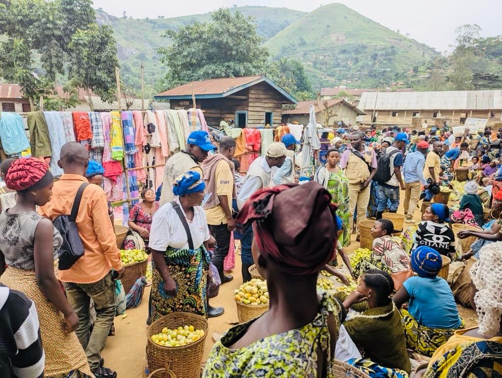 Suivi post - activité à bunyakiri dans le territoire de Kalehe.