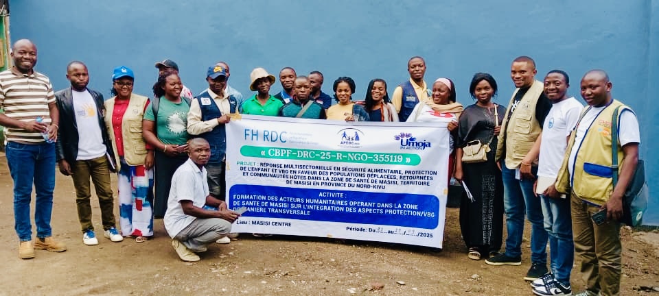 Formation des acteurs humanitaires sur  les aspects Protection et VBG 