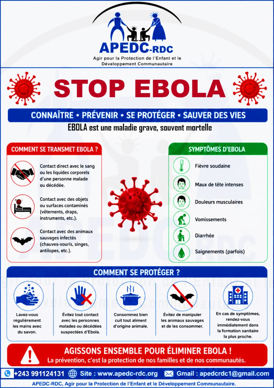 Sensibilisation contre EBOLA 